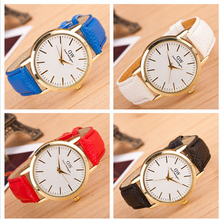 Marca líder vestido de Daniel Wellington relojes moda reloj de cuero PU mujer ocasional DW reloj análogo de cuarzo para mujer