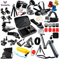 Gopro Accessories Set Helmet Harness Chest Belt Head Mount Strap Monopod For Go pro Hero 5