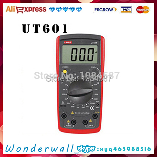 Freeshipping UNI-T UT601 Modern Inductance Capacitance Meters UT-601 /RESISTOR METERS UT 601