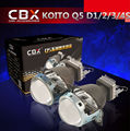 Free Shipping Hid Bi Xenon Projector Lens LHD for Car Headlight 3 0 Koito Q5 35W