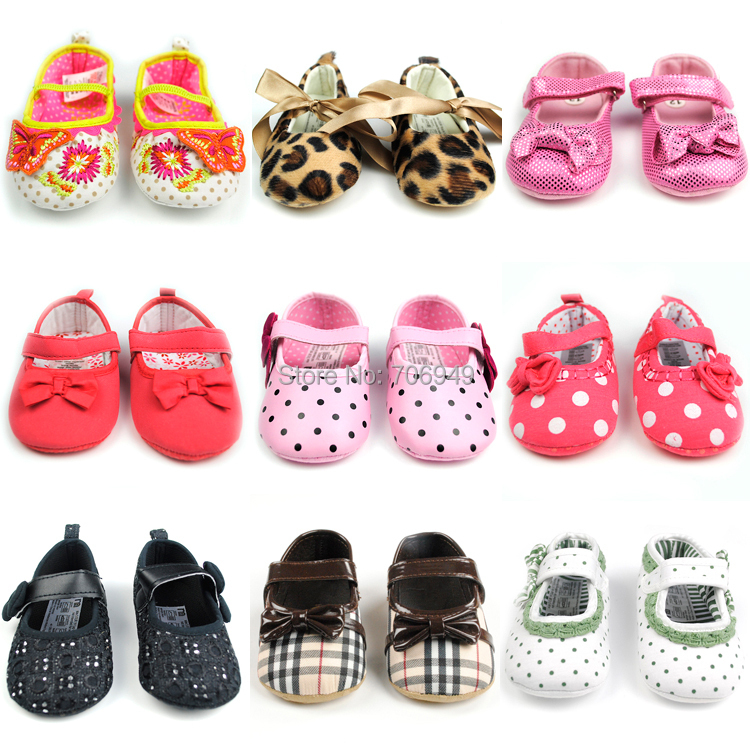 1Pair Baby Shoes Girls First Walkers Infantil Sneakers Boys Toddler Shoe for Newborns PR05 BY02 ST