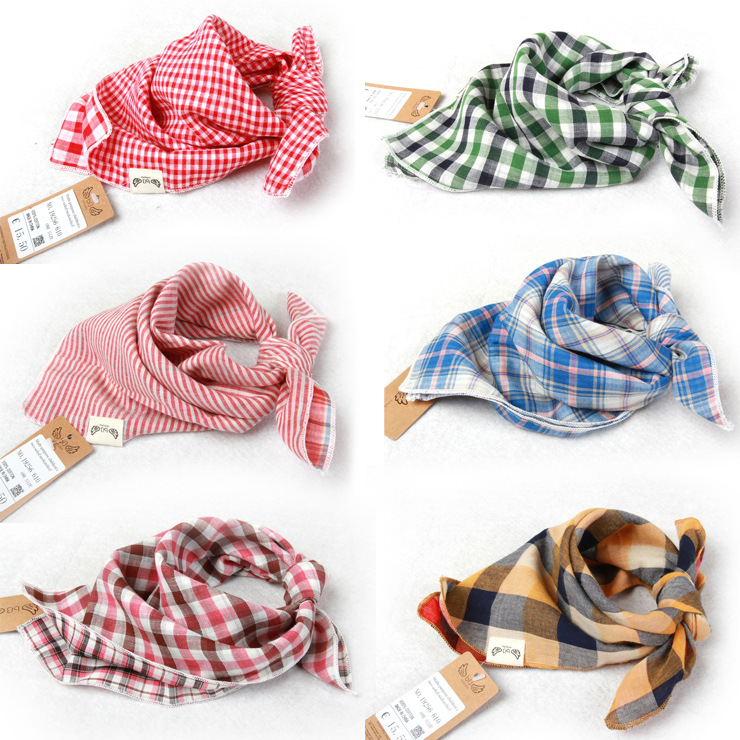 Baby Bandana Bibs cute The new bandage wild child baby bibs small square boys and girls