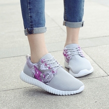2016 spring and summer flat soft outsole female light breathable shoes network all match casual shoes