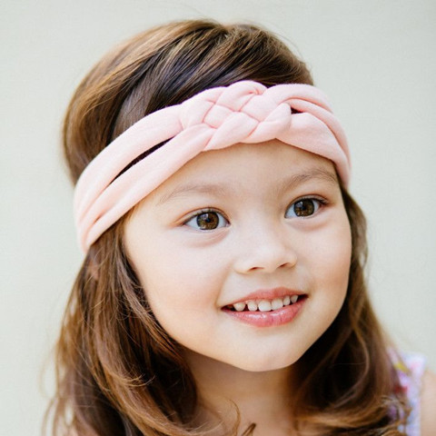 67 New baby headband wraps 953 baby celtic knot turban headband cotton baby twisted head wraps girl   