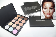 1PC Professional 15 colors Concealer Palette contour palette Face Cream Care Camouflage Makeup base Cosmetics Free