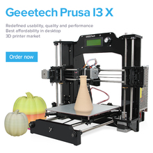 2015 Upgraded Quality Full Acrylic High Precision Reprap Prusa i3-X DIY 3d Printer Kits High Resolution LCD Free