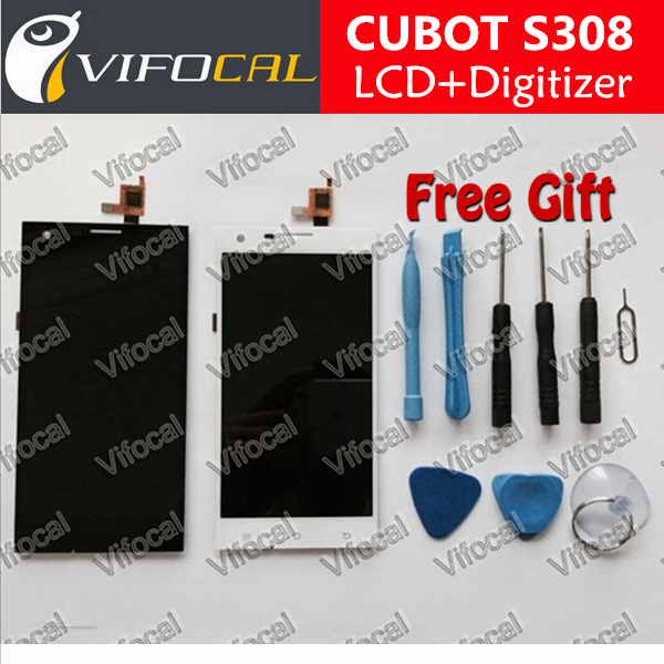 Cubot S308 LCD Display 100 Original Touch Screen Assembly Replacement For Smartphone Free Shipping Black