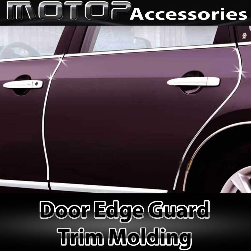 400cm Chrome Silver Door Edge Guard U Style Trim Moulding Molding DIY
