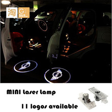 2Xpcs MINI cooper R55 R56 R60 F55 F56 door laser lamp projector Ghost Shadow light 11