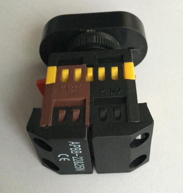 Description Picture 5 of itemAPBB-22&25N Self Reset Start-stop Double Pushbuttons Switch NO NC With LED Lamp 22mm