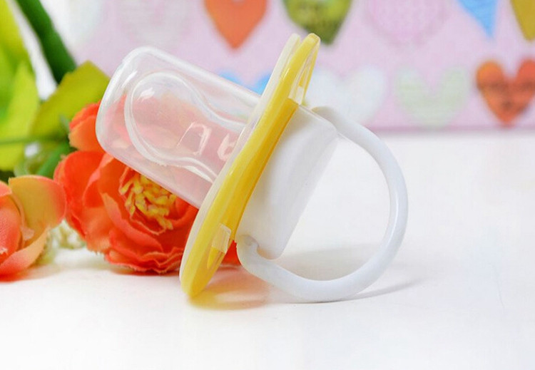 Safety Thumb Type Breast Shaped Pacifier Baby Accessories Product Standard Silica Gel Baby Nipple Bottle Baby Soother Dummy (11)