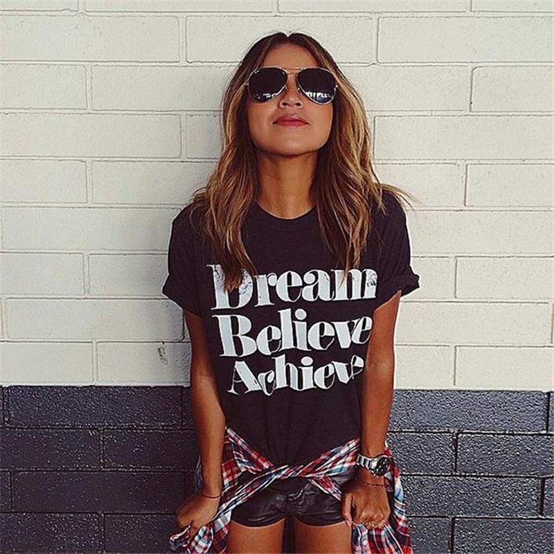 New-Women-Swag-Graphic-Letter-Print-Cotton-T-Shirt-Top-Fashion-2015-Summer-Roll-Up-Sleeve (1)