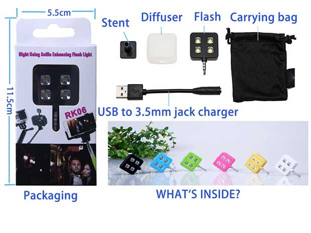 Mobile Phone Camera External Flash LED Fill Light Night Using Selfie Enhancing Flash Light for iphone 6 for Samsung for HTC Mobile Phone Camera External Flash LED Fill Light Night Using Selfie Enhancing Flash Light for iphone 6 for Samsung for HTC