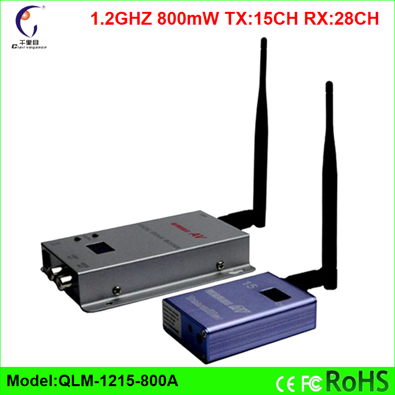 Buy 1.2 GHz 15CH 800mW mini wireless video transmitter