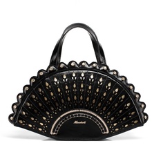 The peacock pattern shape shoulder diagonal cross bag handbag fashion creative personality cute funny flower bag