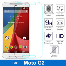 0.26MM 9H Anti-scratch Premium Tempered Glass Film Screen Protector For Motorola Moto G2 G 2nd MOTOG2 XT1068 XT1069