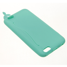 Cute Cartoon Whale Silicone Phone Case with Open Mouth for Iphone6 4 7inch Cellphone Bags Cases