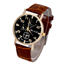 Excellent Quality Top Luxury Business Watches Men s Fashion Sport Quartz Clock Leather Strap Wristwatches Relogio