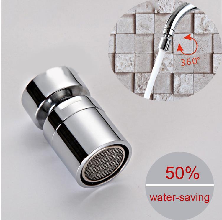 Chrome Finish Brass External Thread Kitchen Faucet Sprayer Attachment Bidet Faucet Aerator Female Water Saving Free Shipping