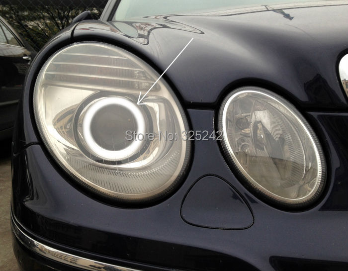 Mercedes-Benz W211 E230 E280 E350 2005-2009 smd led angel eyes(5)