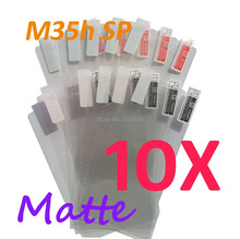 10pcs Matte screen protector anti glare phone bags cases protective film For SONY M35h Xperia SP