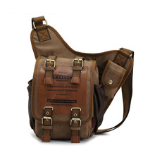 Free Shipping New Fashion Brand Retro Vintage Canvas Bag Men Messenger Bags Man Cross Body Cover