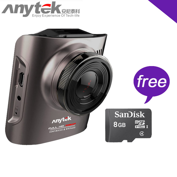 Anytek Car DVR Vehicle Car Camera Full HD Video Recorder G Sensor Car Camcorder a3 NTK96655full
