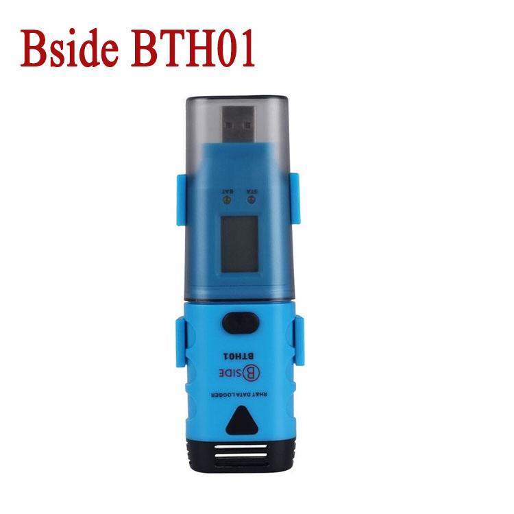 BTH01 Two-Channel Humidity, Temperature and Dew Point Data Logger with USB Interface and LCD Display