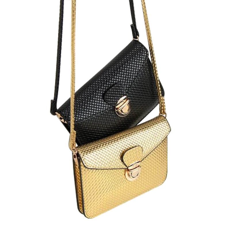 Women Fashion Handbag Toothpick Pattern Small Solid Bag Mobile Phone Bags Shoulder Crossbody Mini-package Envelope Clutch Purse