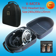 V-MOTA TDD Headphone Carry case boxs For PHILIPS Fidelio X1 Fidelio X2 and DENON AH-D7100 AH-D600 headphone(headset suitcase)