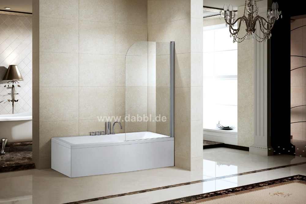 Gloednieuwe bad scherm deur pivot douchewand glas badkamer met douche Kleine Badkamer Zolder ~ Gloednieuwe bad scherm deur pivot douchewand glas badkamer met douche