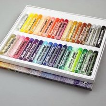 Масляная пастель Pentel 36 цветов / уп масло является безопасным масляная пастель номера — токсичных и экологически чистые мелки