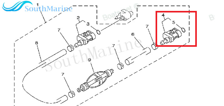 8mm Femal Tank Side