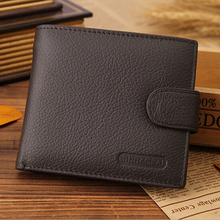 2016 New Fashion Genuine PU Leather Plaid Wallet Male Bag Brand Men Handbag Purse carteras michael kores carteira