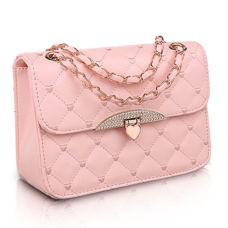 peach shoulder bag