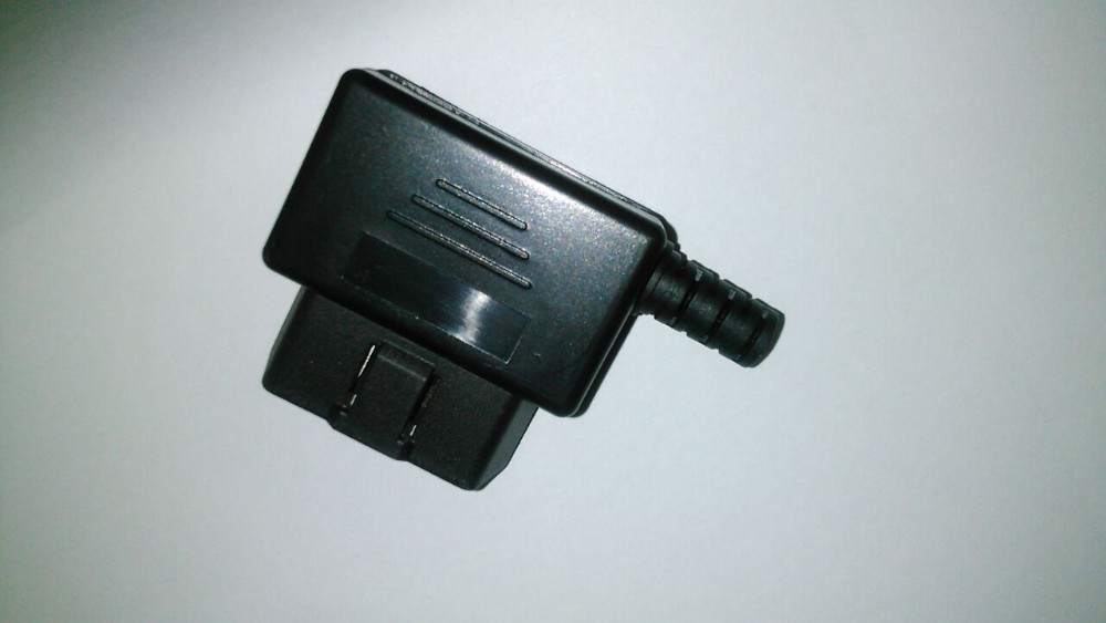 DIY 16pin 16 Pin OBD-II OBDII OBD 2 OBD2 J1962 male Connector Adapter Plug no need Screw (9)
