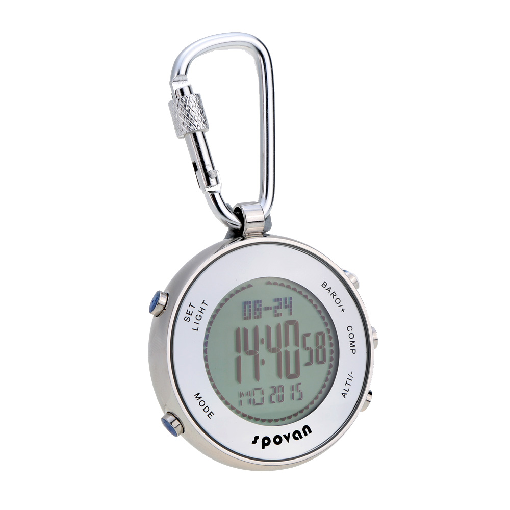 Durable Waterproof Sports Multifunctional Digital Pocket Watch 