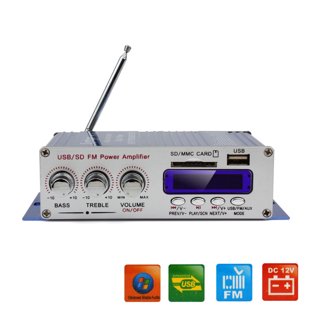 Hy-400  12  5A   fm-20w  USB / SD       MP3  