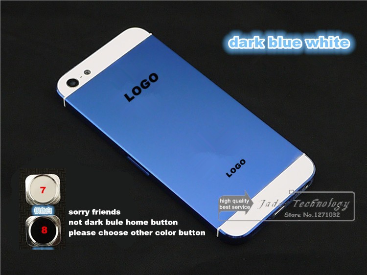 jade iphone 5 cover dark blue white