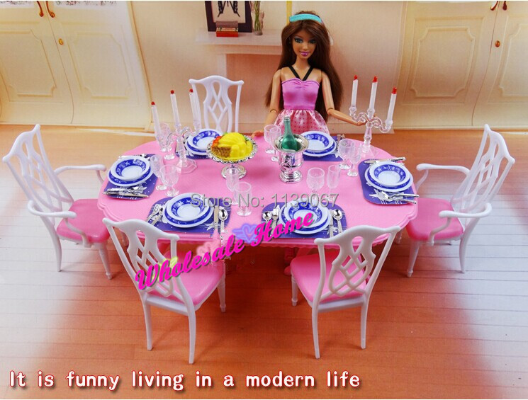 Barbie Dining Room Set ... Barbie Dining Room Set Re Re ...