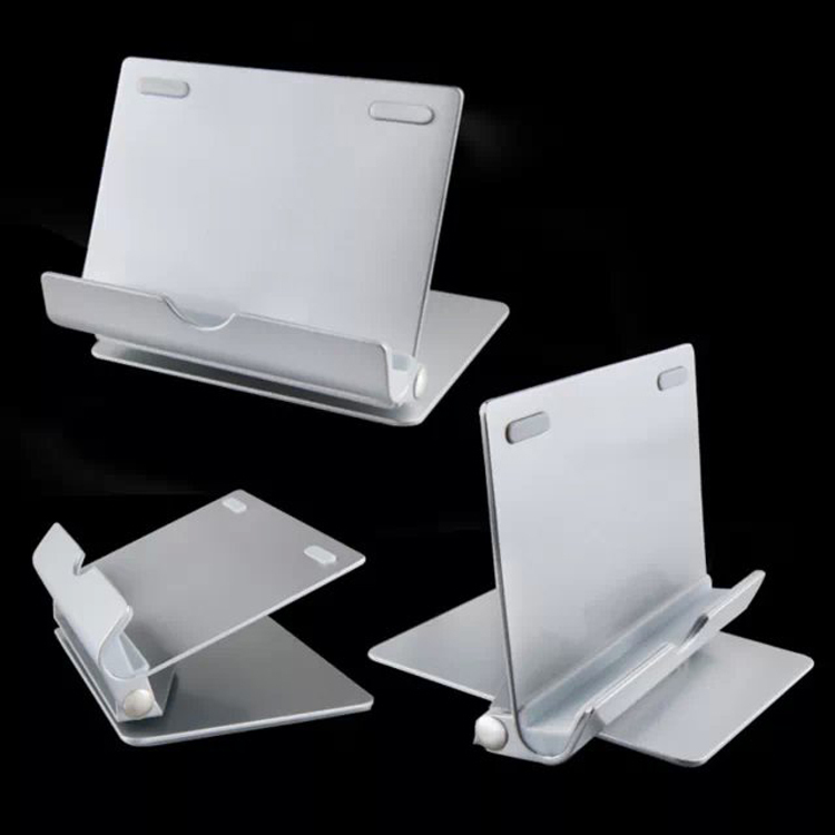 UH011 Universal Metal Premium Aluminum Metal Smartphone Tablet Desk Holder Stand for iPad for Samsung Galaxy