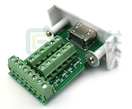 Гаджет  Ver1.4 3D HDMI Female Module Card Socket No Welding Necessary  None Электротехническое оборудование и материалы