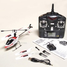WLtoys V911# single-propellers 2.4G 4-CH mini RC Helicopter -Red Color. Free Shipping.