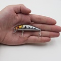 1Pcs Colorful Fishing Lures 8 5cm 7 7g Laser Artificial Hard BaitsTackle 3D Fish Eyes Hooks