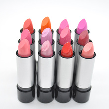 12pcs set Colorful Temping 12 Colors Pure Color Lip Cream Long Lasting Matte Lipstick Nude Color
