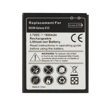 High Compatible 1800mAh Mobile Phone Battery for Samsung Galaxy S2 SII i9100 Hot Sale And High