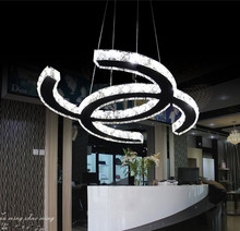 20W 28cm*20cm*9cm 90-260V hot sales AC design Led Chandeliers luster led lights crystal lamp Free shipping