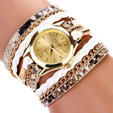 Elegantní dámské hodinky s ozdobným páskemz Aliexpress