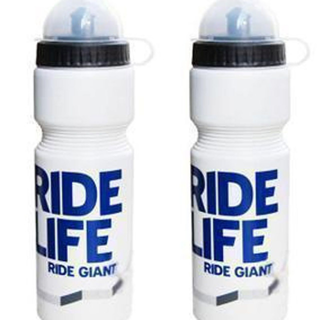 Бутылки с водой горячая распродажа с крышкой спортивные бутылки активность на горных велосипедах белый и синий велосипедов бутылки бесплатная доставка, Lb1022