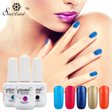 Saviland 1pcs Gelpolish 15ml Nail Art Manicure Shining 58 Colors Soak Off Vernis Gel UV Lamp Nail Polish